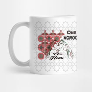 Proud Of Moroccan One Heart Best Mosaic Mug